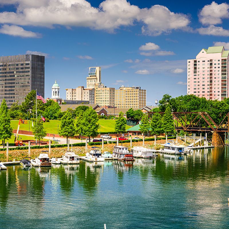 Cityscape Richmond, VA.