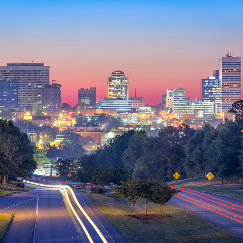 Columbia SC Cityscape