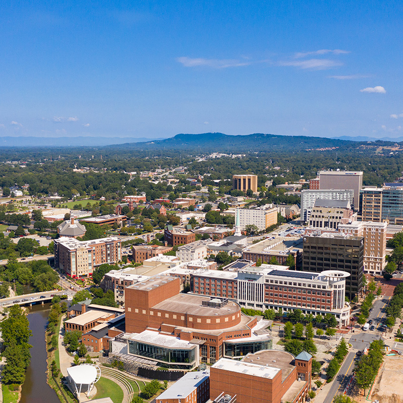 Greenville SC Cityscape